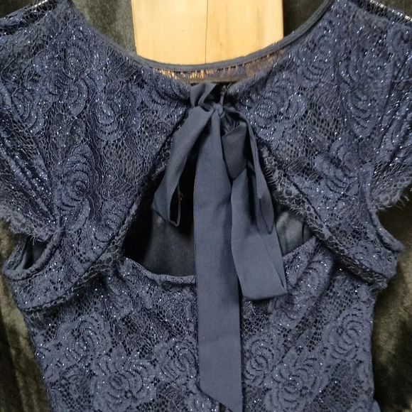 Navy blue with lace on top speechless navy blue size 7 dress - Picture 7 of 7